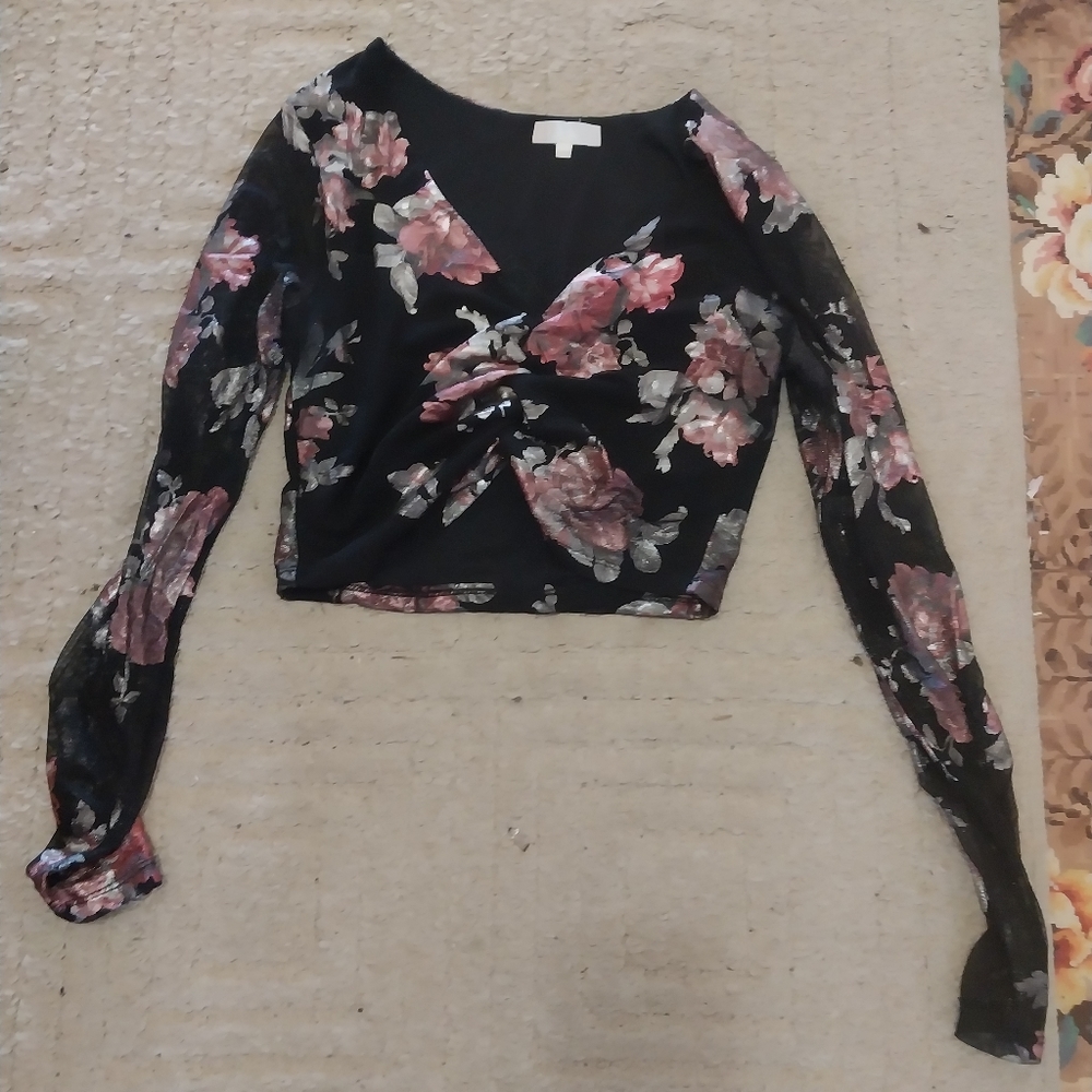 Floral Crop Top
